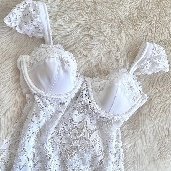 Victoria’s Secret Angelic Lace Slip Dress - Picture 1 of 6